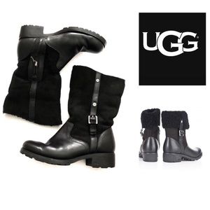 W Bellvue II 1914 Black UGG Boots